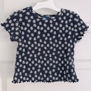 Old Navy Blue Floral T-shirt